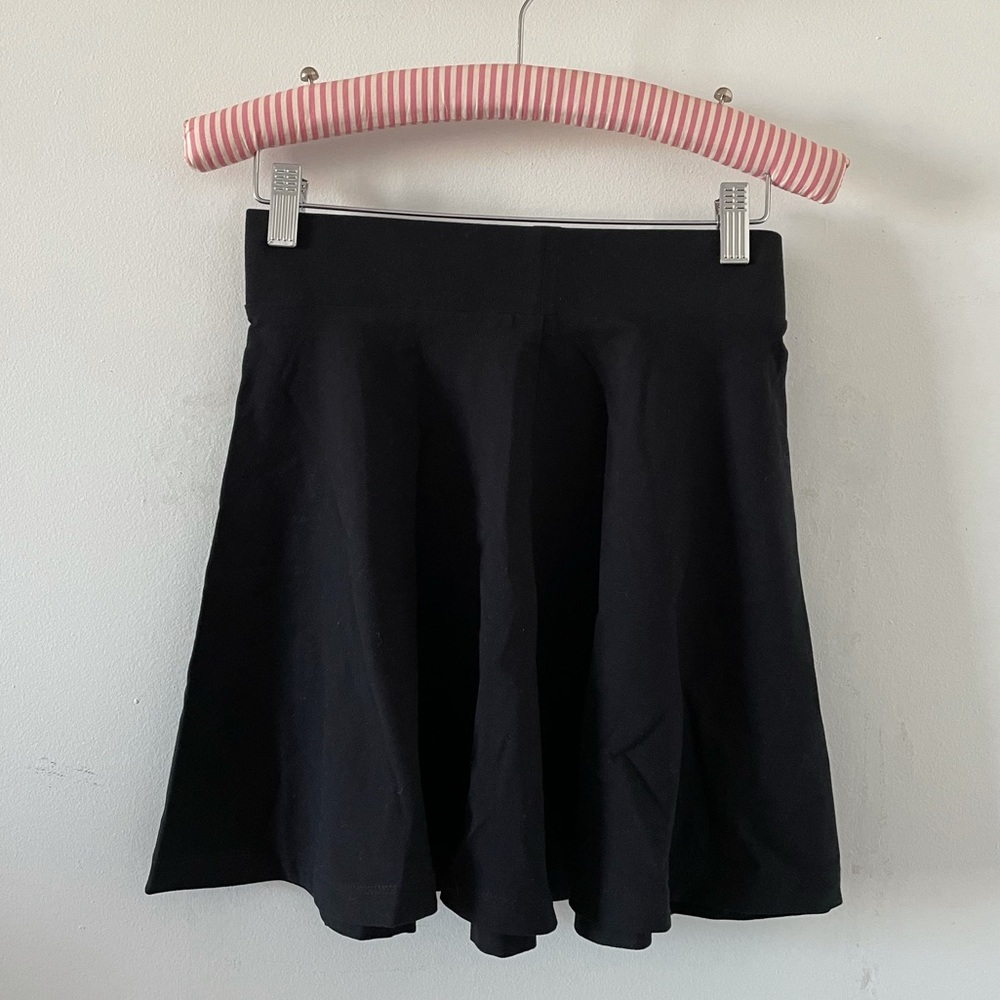 H&M Divided Black Skater Skirt